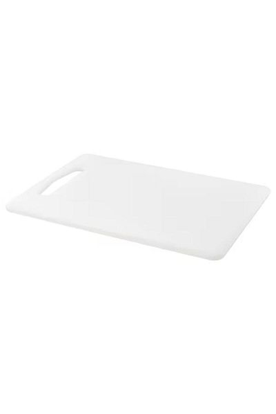 LEGITIM Chopping board, white, 34x24 cm
