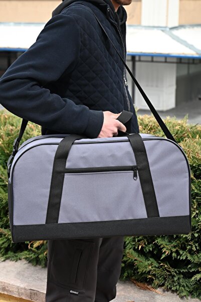 Wander Fm-45 Unisex Seyahat Valizi Spor Hastane El Çantası Gri