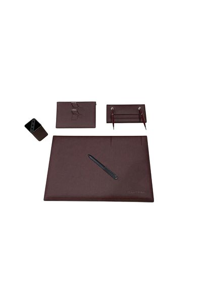 Classifix Swiss Nubuck 7-Piece Burgundy Set with Pen (pens are scrikss brand)