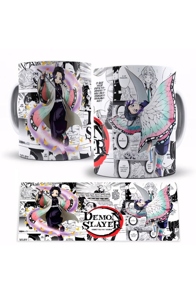 Genel Markalar SHİNOBU KOCHO KARAKTER ANİME DEMON SLAYER TASARIM BASKILI BEYA...