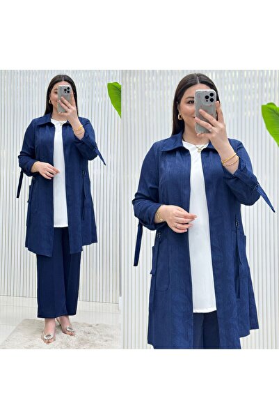 GK Shirt Collar Triple Tunic Set