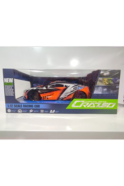 Boratila Toys 2.4 Ghz 1/12 32 CM 20 Km Hız Özel Kumandalı Şarjlı 1200 Mah Drift Yarış Arabası Turuncu