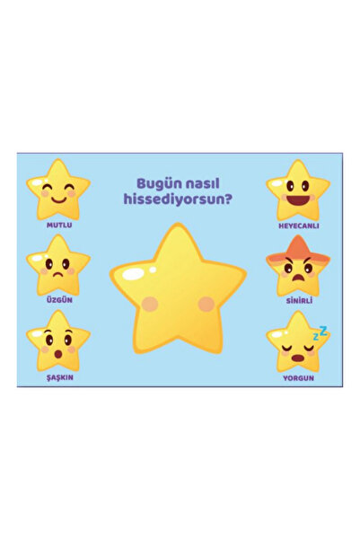 MİNİPOİ Bugün Nasıl Hissediyorsun? Duygu Şablonu