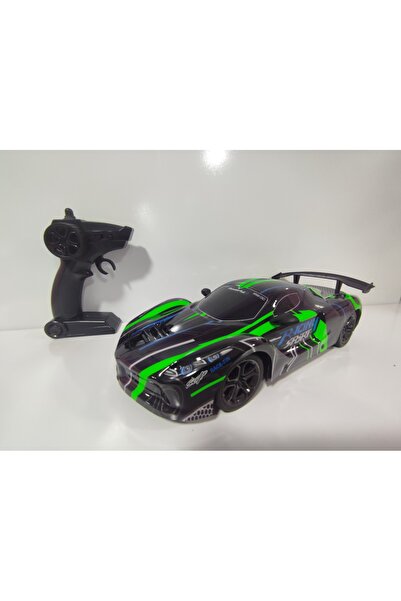 Boratila Toys 2.4 Ghz 1/12 32 CM 20 Km Hız Özel Kumandalı Şarjlı 1200 Mah Drift Yarış Arabası Yeşil