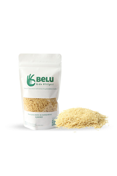 Belu Gıda Atölyesi Tel Şehriye Sütsüz Ve Yumurtasız 200 gr