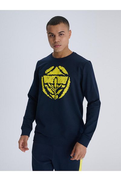 Fenerium Mikina Fenerbahce Marineblau Tribune Herren