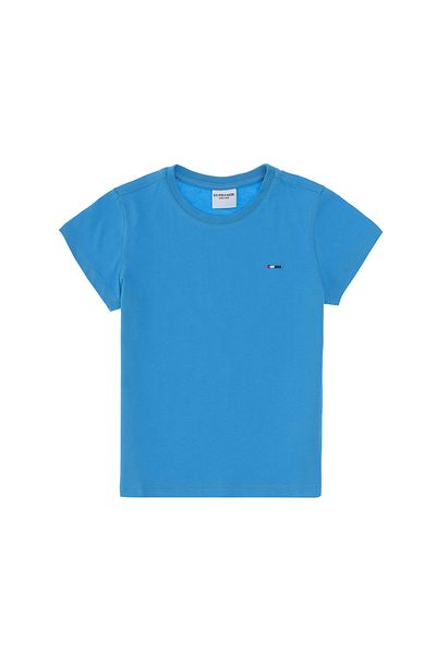 U.S. Polo Assn. Boy's Turquoise Basic Crew Neck T-Shirt 50306548-Vr093