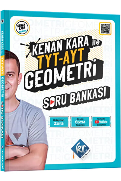 KR Akademi Yayınları Kenan Kara TYT-AYT Geometri Soru Bankası