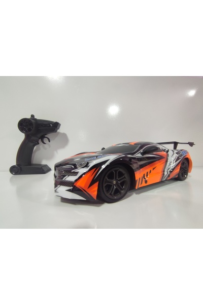 Boratila Toys 2.4 Ghz 1/12 32 CM 20 Km Hız Özel Kumandalı Şarjlı 1200 Mah Drift Yarış Arabası Turuncu