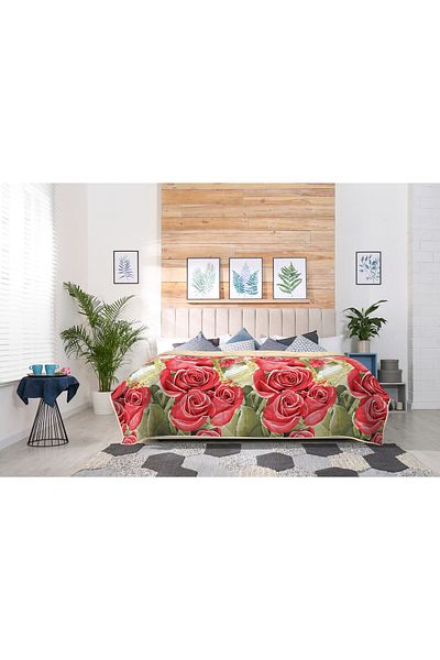 ALCAM Pilota cocolino, Alcam, Red Rosa, 180x200 cm, 250g/mp