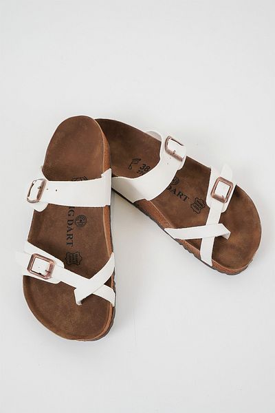 Bigdart Unisex ortopedické papuče 010181   - Biela