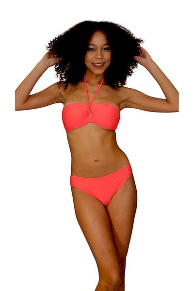 shra mayo Strapless Halterneck Hollow Out No Padding Sweetheart Bikini Set