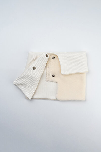 pufien Pamuk Kaşkorse Polar Çift Kat Katlanabilir Yumuşak Çocuk ve Bebek Boyu...