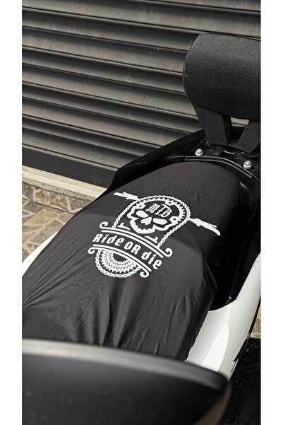 Motobros غطاء سرج متوافق مع Rks Freccia، نمط رأس جاف، ركوب أو يموت