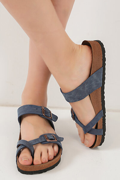 Bigdart Unisex Orthopedic Slippers 010181 - Navy Blue