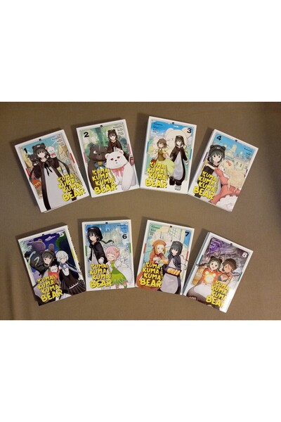 Kayıp Kıta Yayınları KUMA KUMA KUMA BEAR 8 KİTAP SET