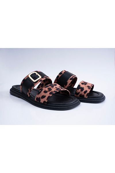 innsteal Savanna Leopard Patterned Women's Slippers