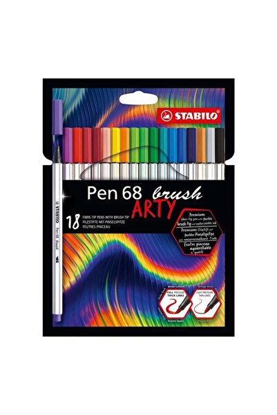 Stabilo Kreatif Set Arty 68 Li Pen+Point