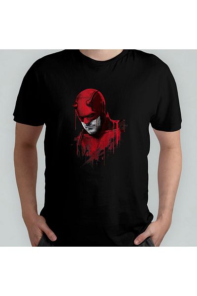 Pixxa Μπλουζάκι από 100% βαμβάκι Daredevil Born Again Model 3
