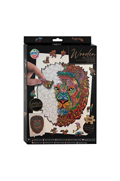 Moxy Puzzle din lemn Leu 140 piese