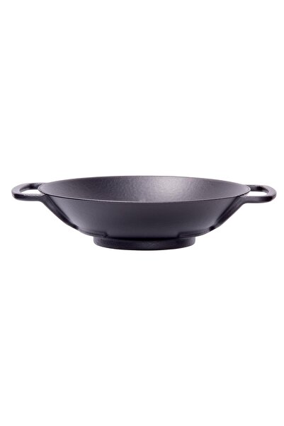 Sürel Wok Tava Mat Siyah 35 Cm