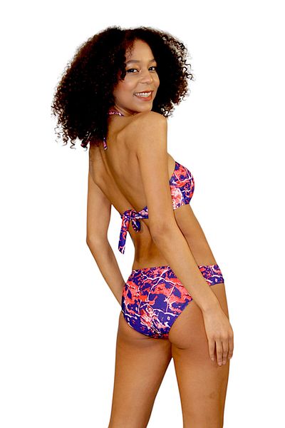 shra mayo Strapless Halterneck Hollow Out No Padding Sweetheart Bikini Set