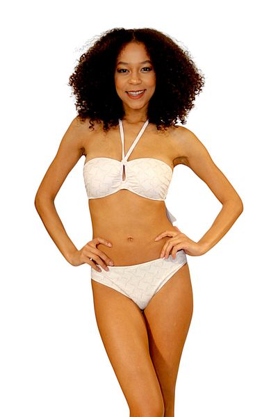 shra mayo Strapless Halterneck Hollow Out No Padding Sweetheart Bikini Set