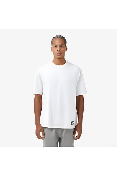 New Balance Mnt1509 Λευκό Ανδρικό T-Shirt