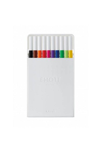 Bebemotto Set 10 culori fineliner Emott 0.4mm - Intens