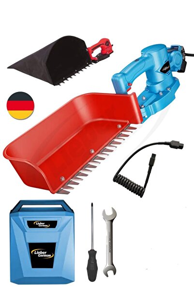 Lieber German Teknoloji LGC59 48 Volt 12Ah Çantalı 10 Saat Kullanım Şarjlı Ak...