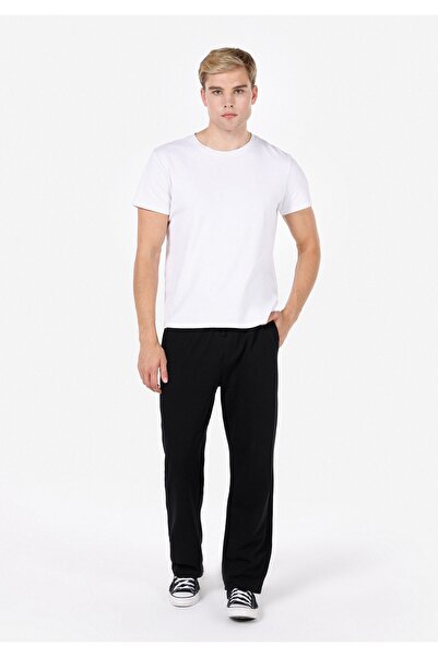 Colin's Pantaloni de trening negri pentru bărbați, cu talie medie, cu croială...