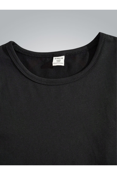 GLOWES Children's Unisex Sleeveless Nice Printed Undershirt Tshirt