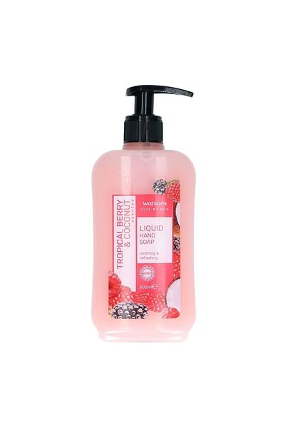 Watsons 500ml 4 Pieces Liquid Hand Soap - Red Fruit & Coconut