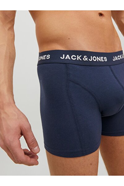 Jack & Jones Jack Jones Men's Navy Blue Color 3-Piece Boxer 12171946