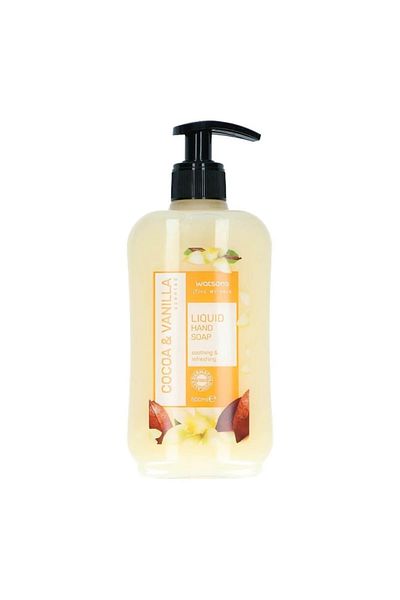 Watsons Liquid Hand Soap, Cocoa & Vanilla - 500 ml