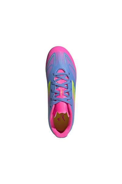 adidas Modré dětské kopačky F50 Club Fg/mg J Ie1308