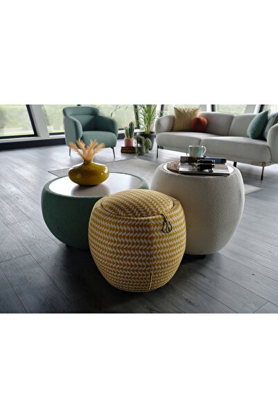 İSTİKBAL İSTİKBAL LENOR ORTA SEHPA PUF