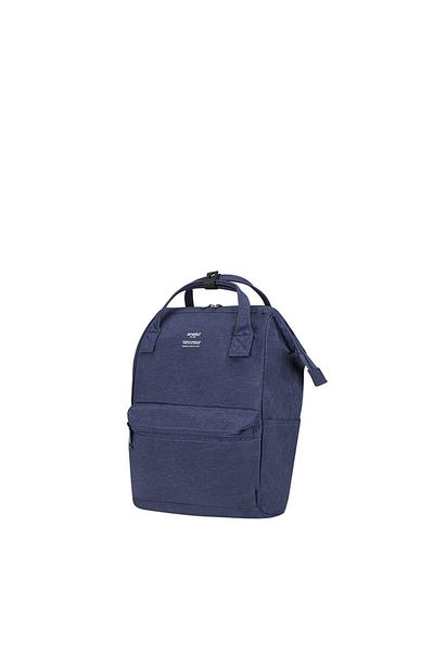 ANELLO Women's Blue Backpack Anello Small Kuchigane
