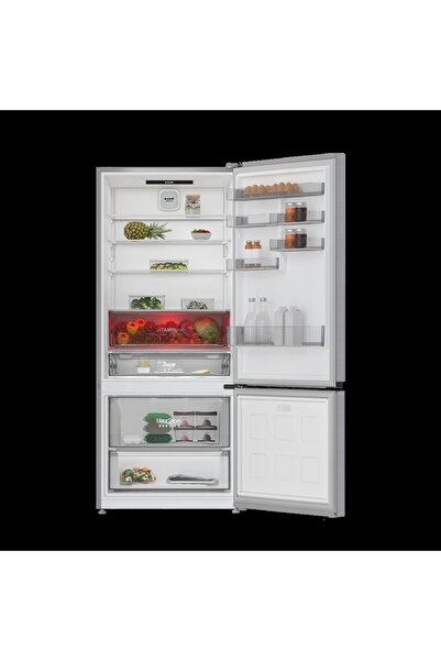 Arçelik 278550 EI Fit Kombi Tipi No Frost İnox Buzdolabı