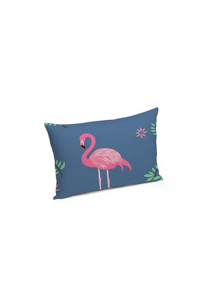 ALCAM Alcam Set 2 microfiber pillows 50x70 cm and quilted duvet 180x200 cm, Pink Flamingo