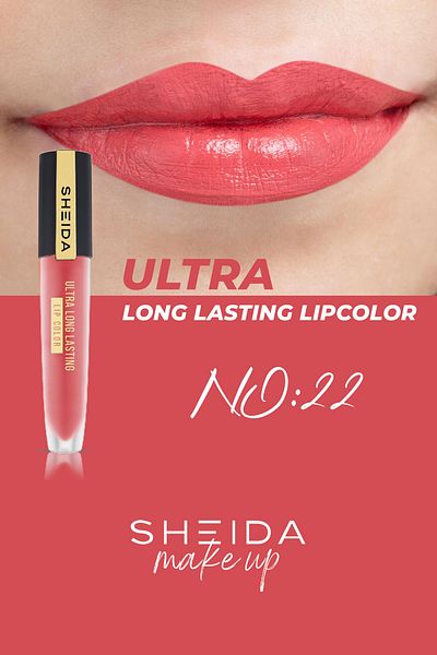 Sheida Ultra Long Lasting Lip Color (Liquid Lipstick)