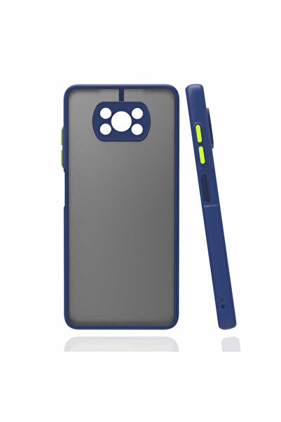 halkhouse Xiaomi Poco X3 Kılıf Transparan Şeffaf İz Yapmaz Esnek Sert Silikon...