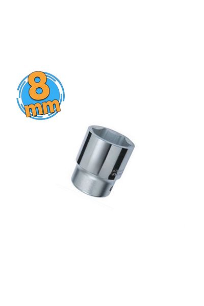 Baytec 1/2'' Six Corner Socket Wrench 8 mm