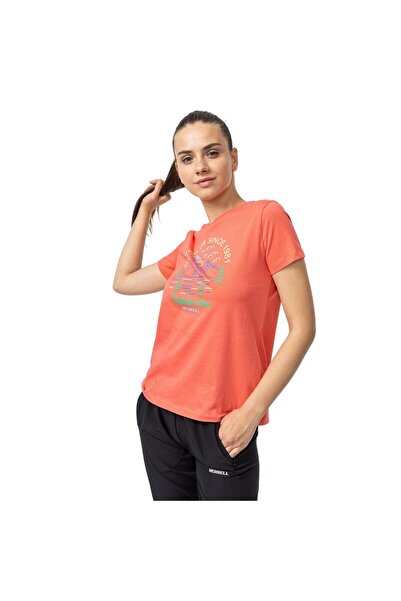 Merrell Terry γυναικείο ροζ μπλουζάκι ΑΝΔΡΙΚΟ T-SHIRT M5TERRYW
