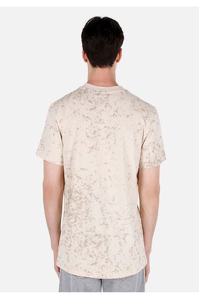 Colin's Μπεζ Ανδρικό T-Shirt - Μανίκια