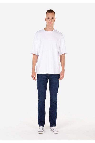 Colin's 044 Pantaloni de jeans pentru bărbați, albastru închis, cu talie joasă, cu picioare drepte