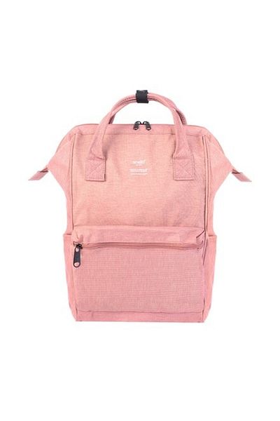 ANELLO Women's Pink Backpack Anello Small Kuchigane