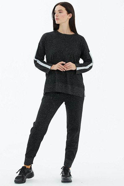 Sementa Set tricotaje cu sclipici - negru