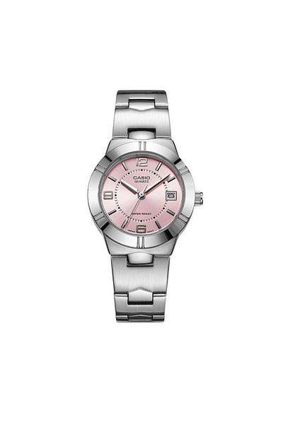 Casio Enticer LTP-1241D-4A Analog Watch - 25 mm - Silver for Women