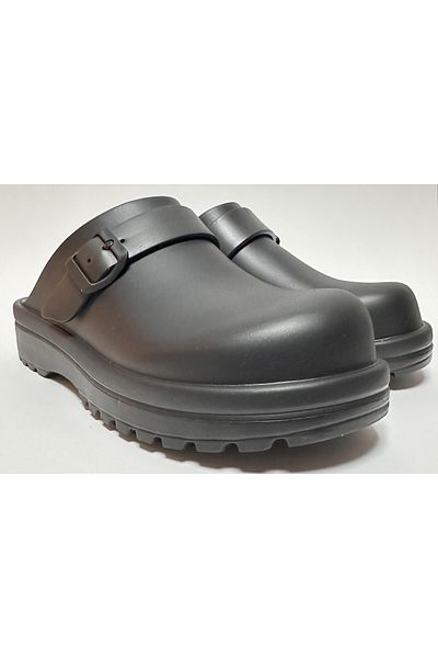 AkınalBella Unisex Platform Heel Closed Front Without Holes Yurt, School, Hospital, Office, Kitchen, Hairdresser, Work, Home Street Slippers